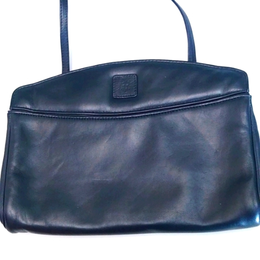 Anne Klein Leather Blue Crossbody
